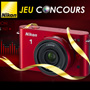 Un appareil photo Nikon offert