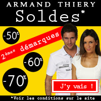 Soldes été 2012Armand Thiery - Réductions chez Armand Thiery