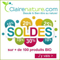 Soldes été 2012Claire Nature - Réductions chez Claire Nature