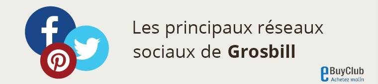 Quels réseaux sociaux pour Grosbill ?