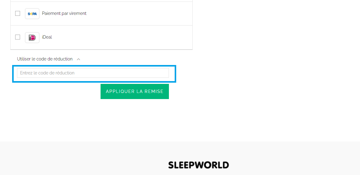 Comment utiliser un code promo Sleepword valide ?