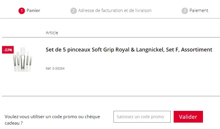 Code promo Géant des Beaux-Arts