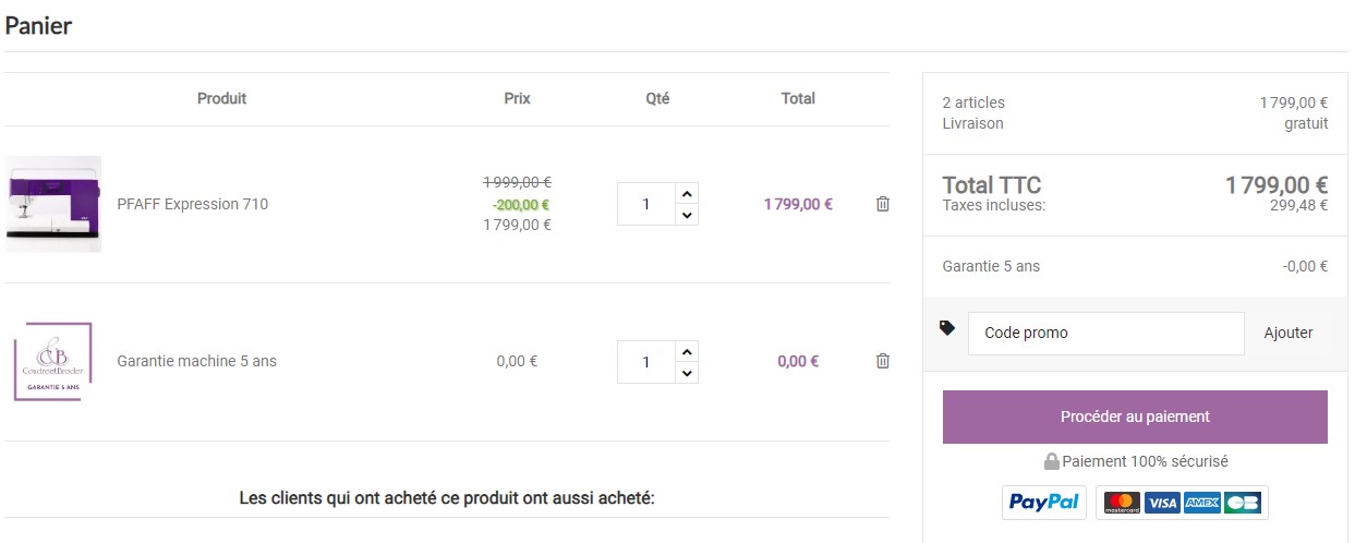 Code promo Coudre et Broder