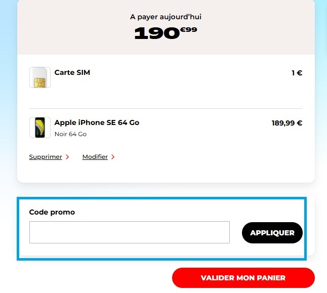 Code promo NRJ Mobile