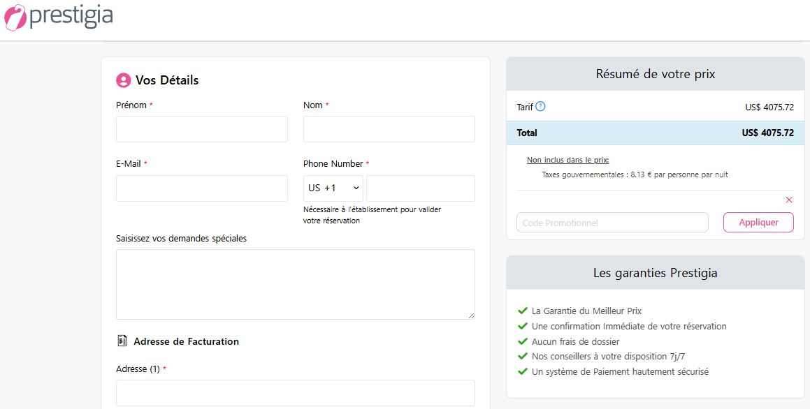 Code promo Prestigia