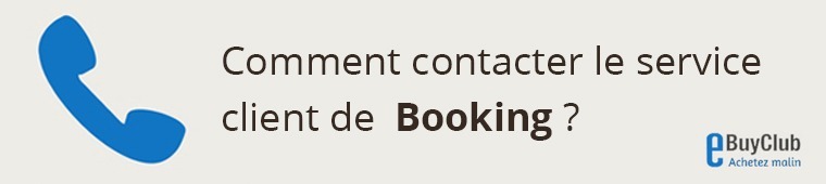 Comment contacter le service client Booking ?