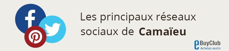 Quels réseaux sociaux pour Camaïeu ?