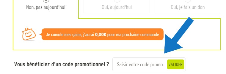 Code promo  valide en février 2024