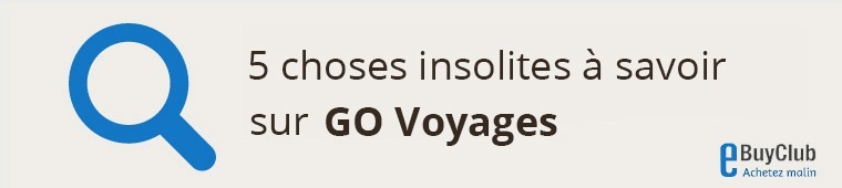 5 choses à connaître sur GO Voyages