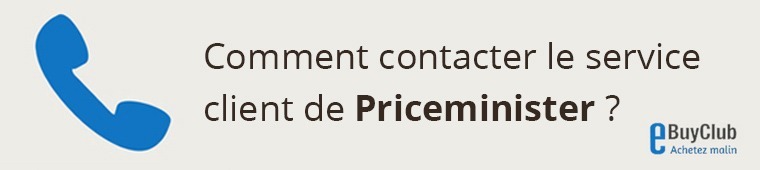 Comment contacter le service client Priceminister ?