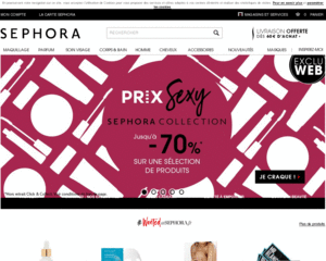 Code promo Sephora : 13 réductions + 4% de CashBack | eBuyclub